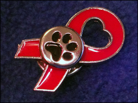 Paw Prints Pin